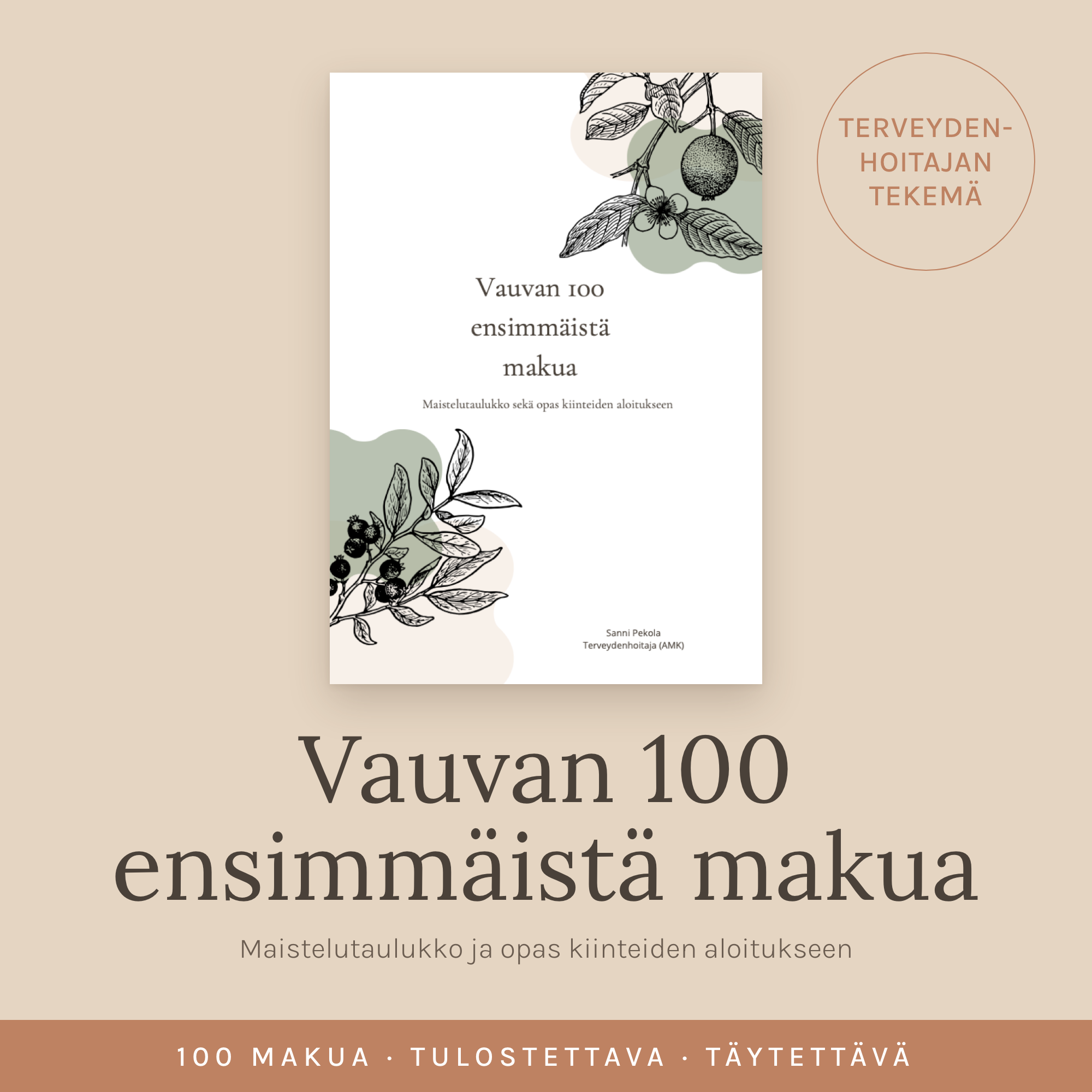 Vauvan 100 makua