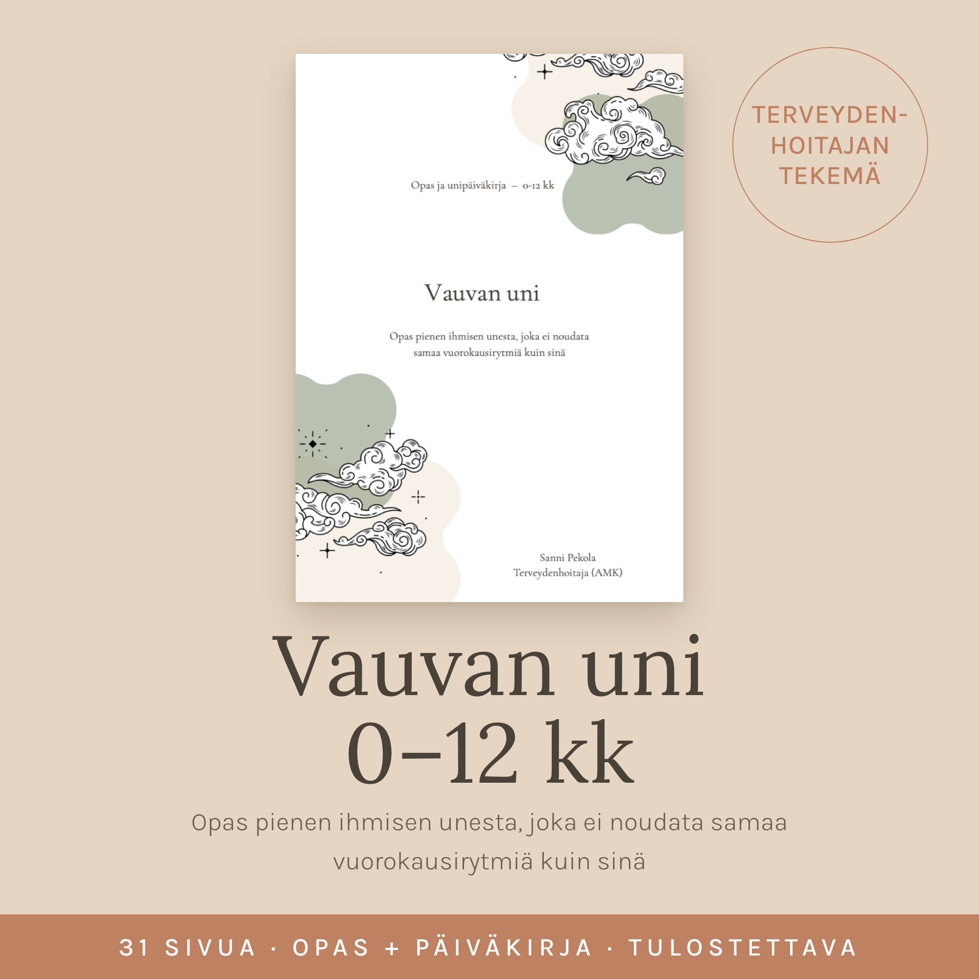 Vauvan uni 0–12 kk
